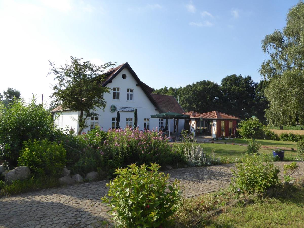 Landgasthaus Zur Muehlenwirtin Petershagen Dış mekan fotoğraf